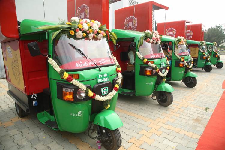 GILLI CHAI LAUNCHES ITS FLEET OF WOMEN POWERED MOBILE CHAI OUTLETS BUILT ON ELECTRIC AUTO RICKSHAWS on 29th DECEMBER