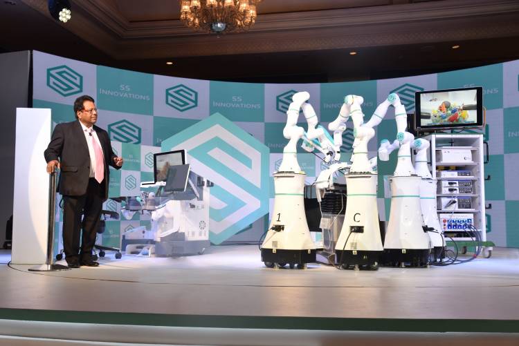 SS INNOVATIONS LAUNCHES SSI MANTRA South Asia's First Medical Robotics Surgery System 