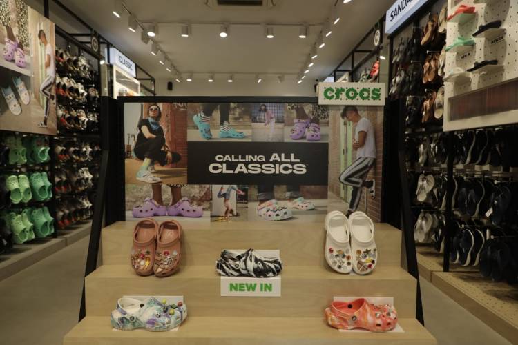 Crocs opens its biggest store in India 