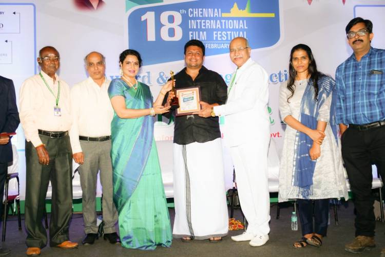 சென்னையில் நடைபெற்ற 18-வது சர்வதேச திரைப்பட விழாவின் நிறைவு நாளான இன்று சிறந்த படங்கள் கலைஞர்களுக்கு விருது வழங்கும் விழா
