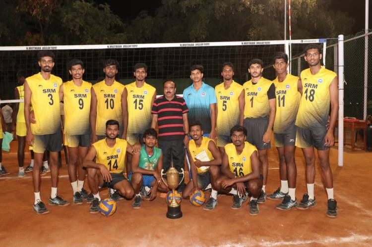 State Level Volleyball Men Tournament Organised by The American College, Madurai 15 to 17 March 2021