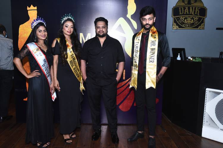 Indian Media Works felicitates the winners of Mr, Mrs, & Miss Tamizhagam