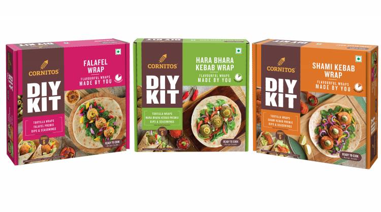 This Holi enjoy a range of wraps with the newly launched Cornitos DIY Kit