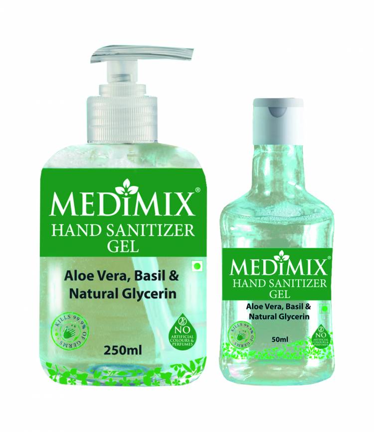 Medimix Launches 100% Natural, Anti-Bacterial and Skin Nourishing Hand Sanitizer Gel