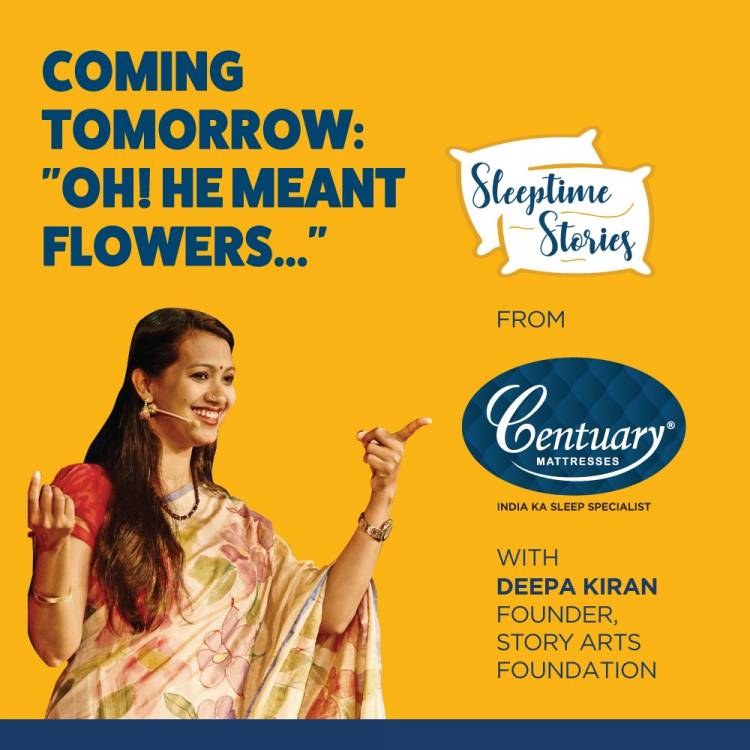 Centuary Mattresses celebrated World Sleep Day with Sleeptime Stories, a story-telling campaign with Deepa Kiran