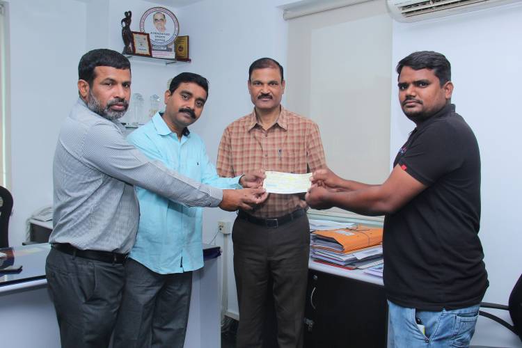 Hybiz TV keeps its word, hands over cheques to Journalist Families