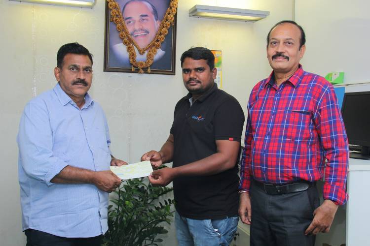 Hybiz TV keeps its word, hands over cheques to Journalist Families