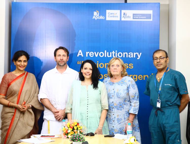 Apollo Hospitals Performs Fusion-less Scoliosis Surgery on a US Citizen