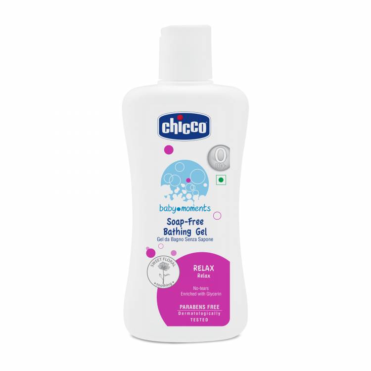 Relax, Refresh and Protect your baby’s skin with Chicco Bathing Gel Range