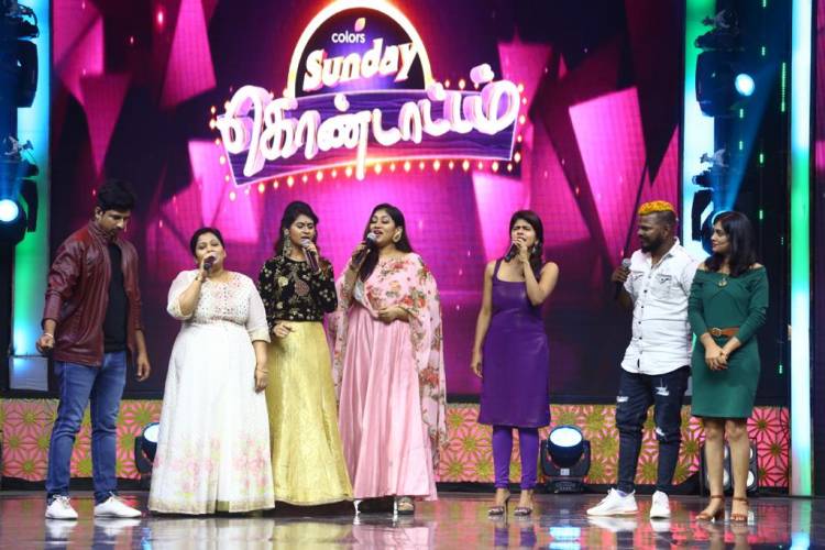 Colors Sunday Kondattam to host a musical mela this weekend: Brings together eminent singers of the Tamil industry 