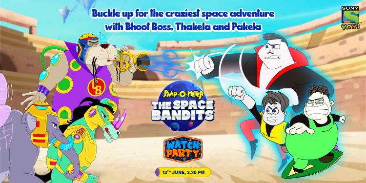 Hop on to a fantastical space journey with the TV premiere of Paap-O-Meter & The Space Bandits