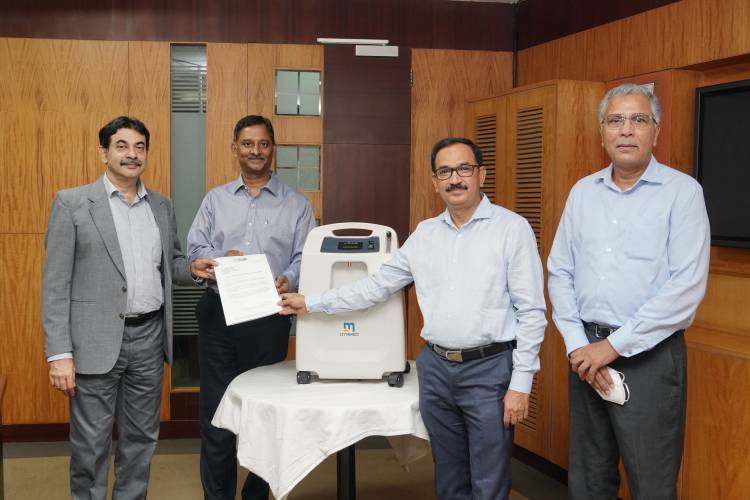 SICMA’s gesture towards Covid Relief efforts of Telangana Government - providing 100 Oxygen Concentrators