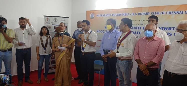 The Sathyalok Shanti Lulla MWRT -10 ,Rotary Club of Chennai Capital TANKER Foundation dialysis center