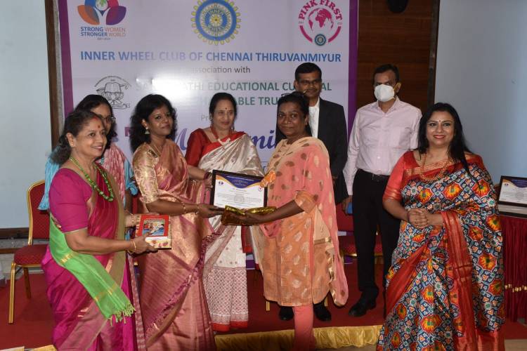 Mr. P.N Vasudevan, MD & CEO, Equitas Small Finance Bank graces ‘Mahatmika’, an event honouring transgender achievers