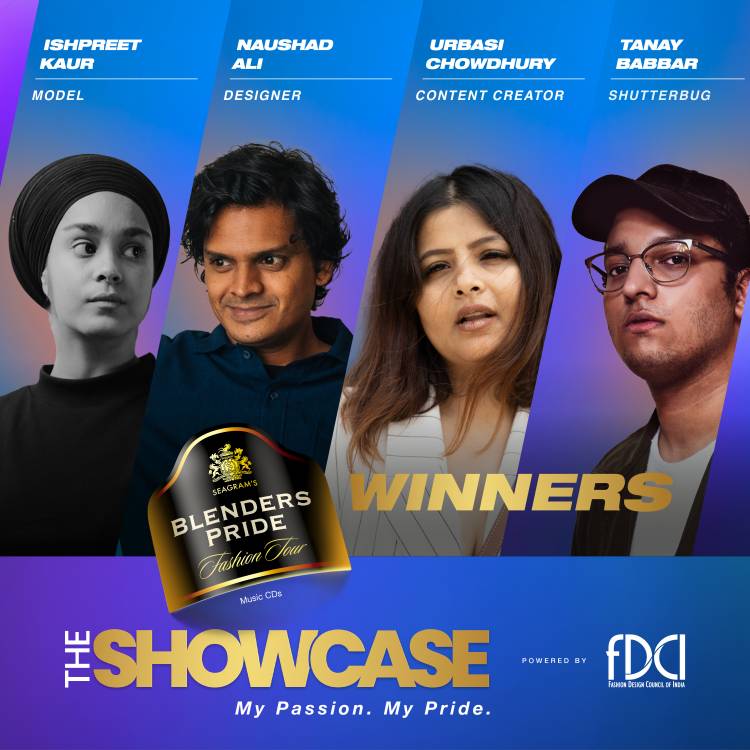 Blenders Pride Fashion Tour ‘The Showcase’ in association with FDCI announces the winners