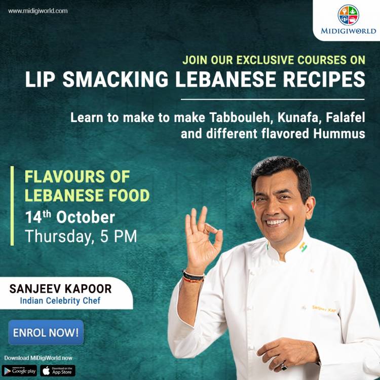 Learn the art of cooking from Master of Spices - Sanjeev Kapoor