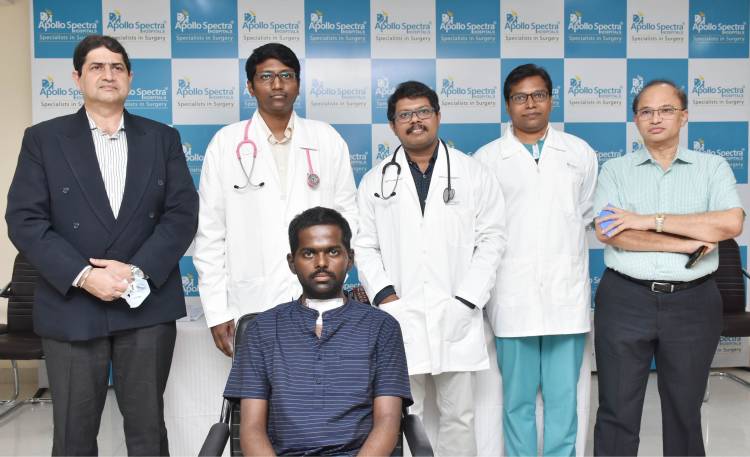 Specialists at Apollo Spectra Hospital, Ameerpet, save a precarious patient from Nigeria (Africa)