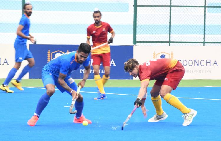 Home team SCR tastes its first loss at the hands of title holder PNB at the 'Gooncha 57th Nehru Senior Hockey Tournament’!