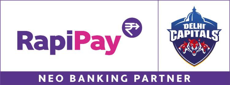 RapiPay becomes Delhi Capitals’ Neo Banking Partner for IPL 2022