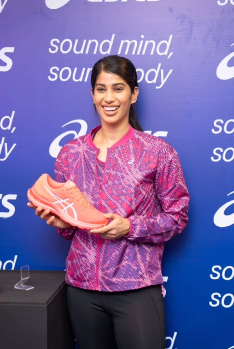 ASICS’ Brand Athlete Joshna Chinappa unveils Lite-Show collection in Chennai