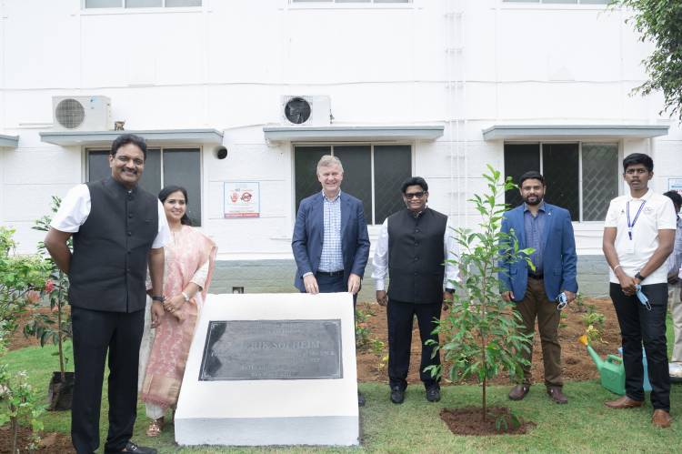 A talk on ‘Combating Global Warming & Climate Change’ by Mr.Erik Solheim, Former Under-Secretary General of the UN at AARUPADAI VEEDU INSTITUTE OF TECHNOLOGY (AVIT)
