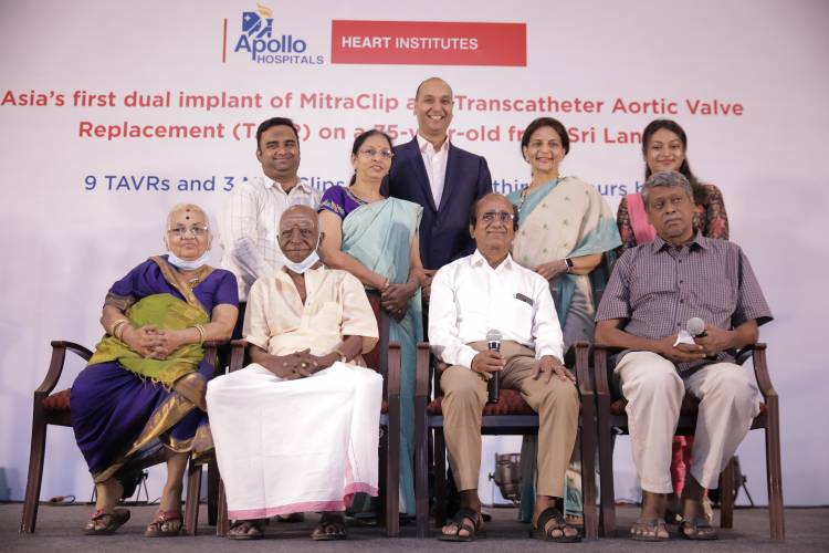 Apollo Hospitals, India is the first in Asia to perform both a MitraClip and a TAVR procedure on the same patient