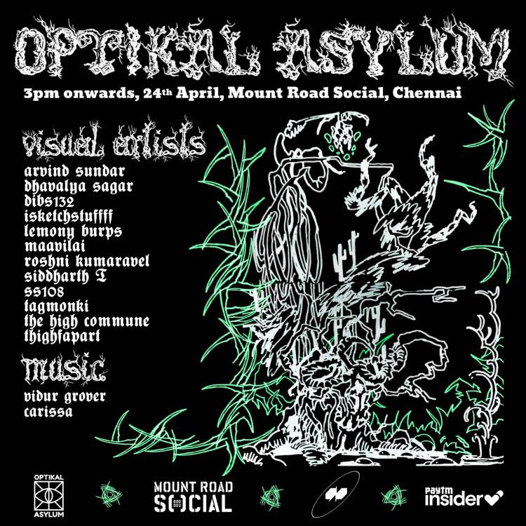 Optikal Asylum is back at SOCIAL Mount Road this Sunday!