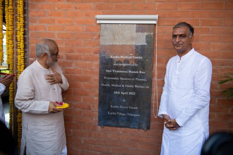 State-of-the-art Kanha Medical Centre Launched at The World’s Largest Meditation Centre to provide easy access to healthcare facilities to more than 15 villages