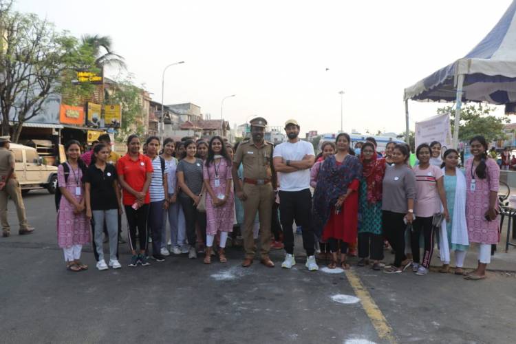 Stella Maris College student-led Walkathon to Promote the ART of Humanity
