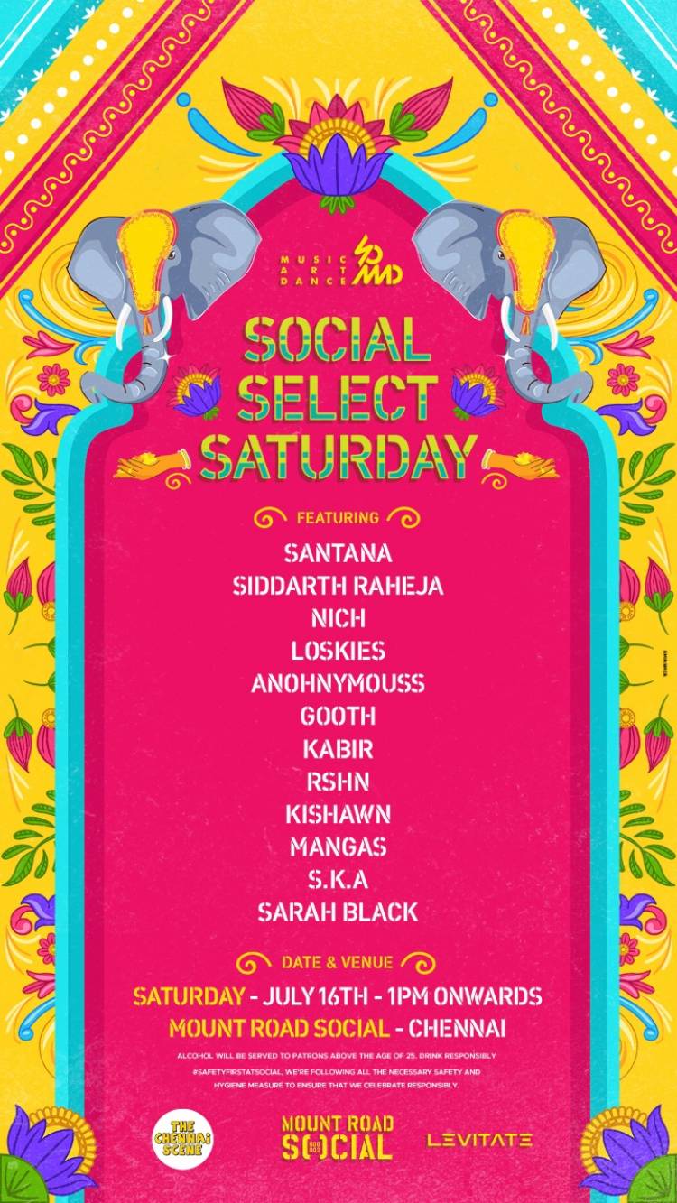 SOCIAL X SoMAD presents Social Select Saturday