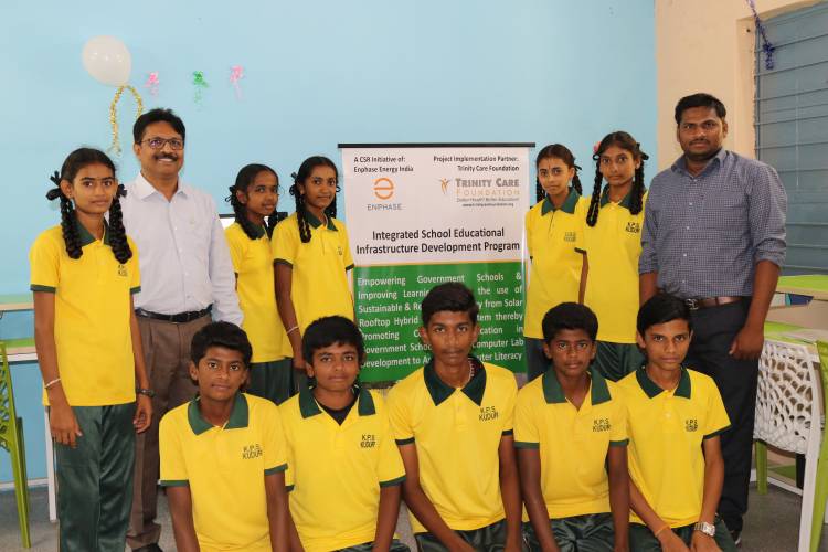 Enphase Energy partners with Trinity Care Foundation to support its Integrated School Educational Infrastructure Development Program (ISEIDP)