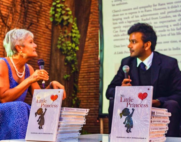 'MY LITTLE PRINCESS' Book by International Lawyer and Author Harihara Arun Sankar  was launched Globally by Italian Supreme Court Judge Maria Daniela Borsellino in presence of various other delegates including the Italian Olympic Commission Member Elena Pantaleo at the Via  Della Pentienza in Rome, Italy
