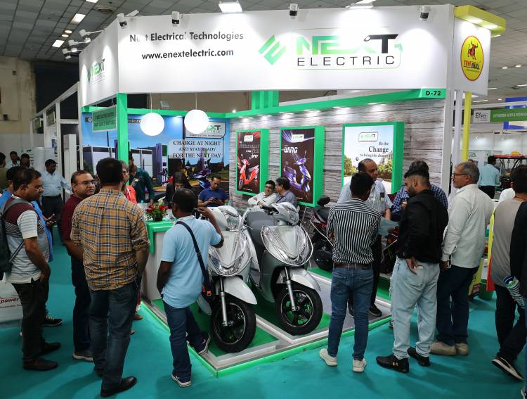 15th EV EXPO 2022 Opens to an Enthusiastic Response. Witnesses a Number of Electric-Vehicle Launches. Around 100 Companies Participating.