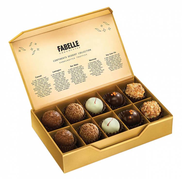 This Raksha Bandhan, gift your sibling a gourmet tour across the world,  with Fabelle’s Dessert Collection range of handcrafted chocolates