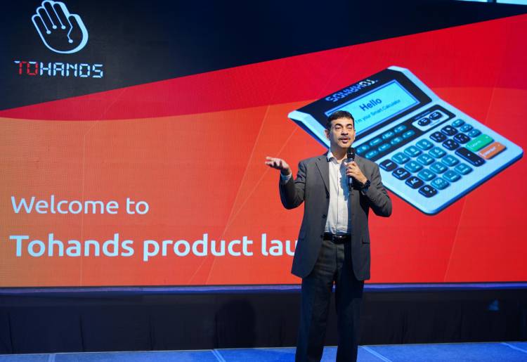 World’s first smart calculator, Tohands Smart Calculator, to ease SMB’s accounting burden & shift their thrust to customer experience! 