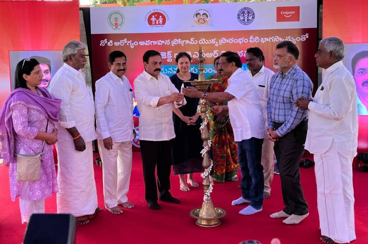 Andhra Pradesh Government and Colgate-Palmolive join hands for Oral Health Awareness with Project Dr YSR Chirunavvu