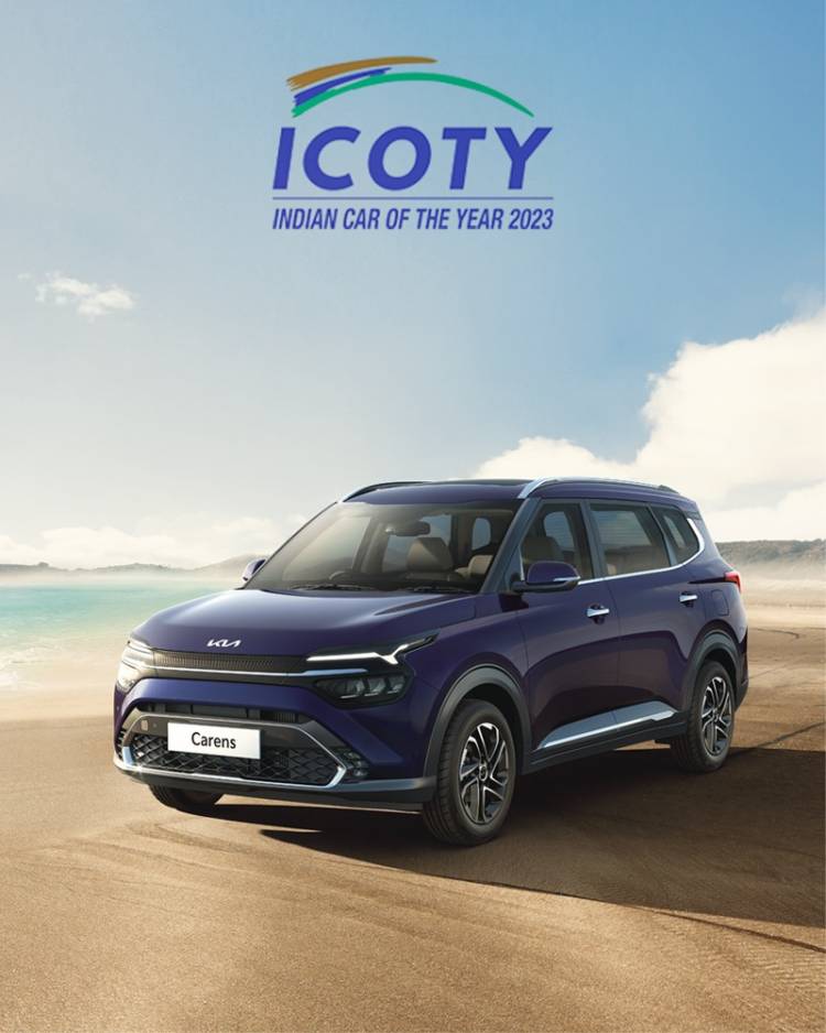 Top laurels for Kia at ICOTY 2023: Carens wins the Indian Car of the Year (ICOTY); EV6 wins the Green Car Award 2023 by ICOTY