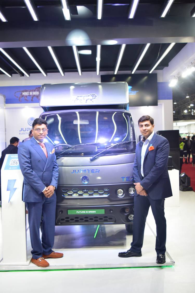 Jupiter Electric Mobility – a subsidiary of Jupiter Wagons Ltd.  launches two CEVs at the Auto Expo 2023