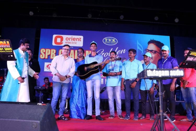 SPB CHARAN GOLDEN NITE - Presented By ORIENT ELECTRIC Orient BLDC Suthumbothu, india-ve thulli kuthikkyum.