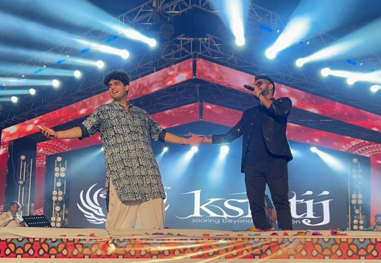 Mithibai Kshitij, in collaboration with Kora Kendra Grounds, hosted a Euphoric Garba Night along with song promotions