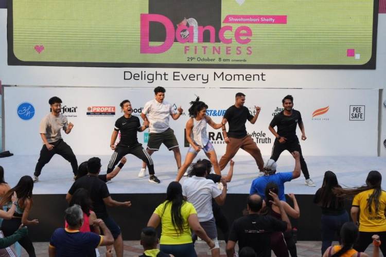 DLF CyberHub’s Active Gurugram and FindYourFit Host Electrifying Dance Fitness Session with Shwetambari Shetty