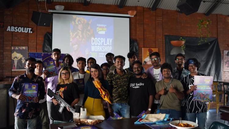 A Cosplayers Full House!  Popular cosplayers Medha Srivastava and Suriya Banu host Comic Con India's first ever special Cosplay Workshop ahead of Chennai Comic Con 2024