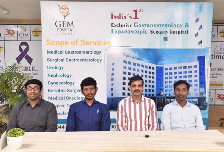 GEM Hospital team of doctors feels a great sense of fulfillment after renewing a lease on life of a young man from Pattukkottai