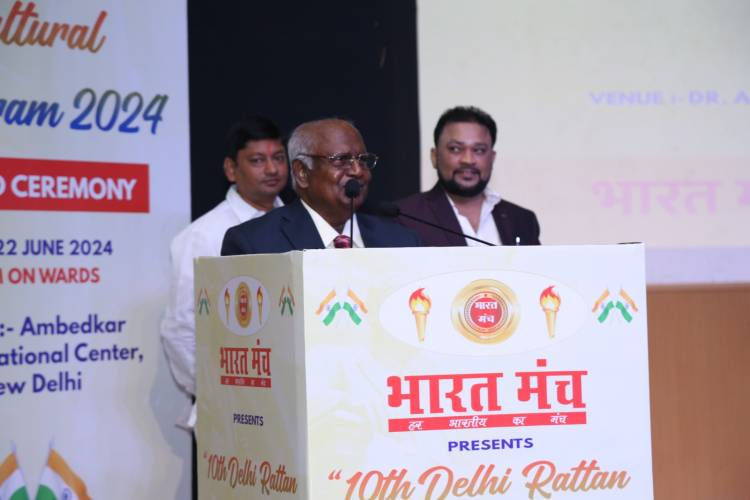 10th Delhi Ratna Award & Cultural Evening organized by Bharat Manch in Delhi