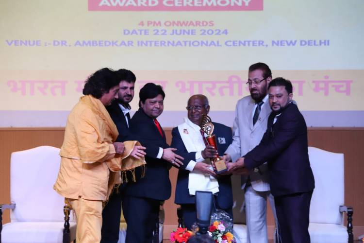 10th Delhi Ratna Award & Cultural Evening organized by Bharat Manch in Delhi