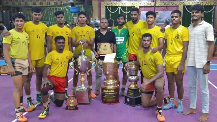 South India Level Kabaddi (Men) Tournament - SRM IST WON GOLD Medal