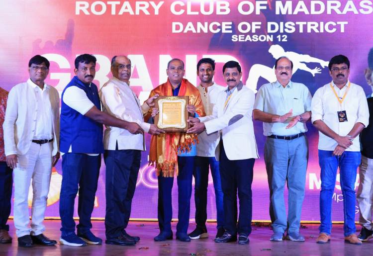 மலேசிய நாடாளுமன்ற உறுப்பினரும் மலேசிய இந்திய காங்கிரஸ் துணைத் தலைவருமான டத்தோஸ்ரீ டாக்டர். எம். சரவணனுக்கு குளோபல் ஐகான் விருது வழங்கி கெளரவித்த ரோட்டரி கிளப் ஆஃப் மெட்ராஸ் நார்த் 