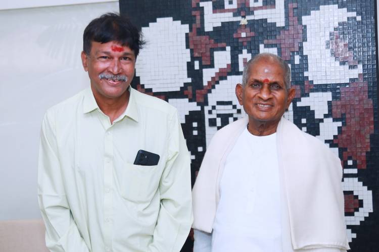 "'சிம்பொனி' சாதித்த  'இசைஞானி' இளையராஜாவுக்கு ., சினிமா பத்திரிகையாளர் சங்கம் கௌரவம் !!"