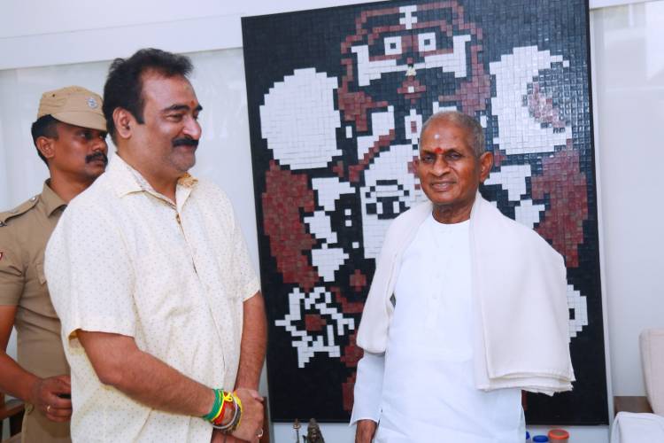 "'சிம்பொனி' சாதித்த  'இசைஞானி' இளையராஜாவுக்கு ., சினிமா பத்திரிகையாளர் சங்கம் கௌரவம் !!"