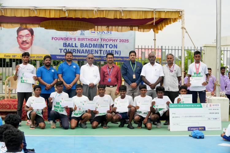 Green Marathon 2025 Organised by Directorate of Sports at Acharapakkam Campus